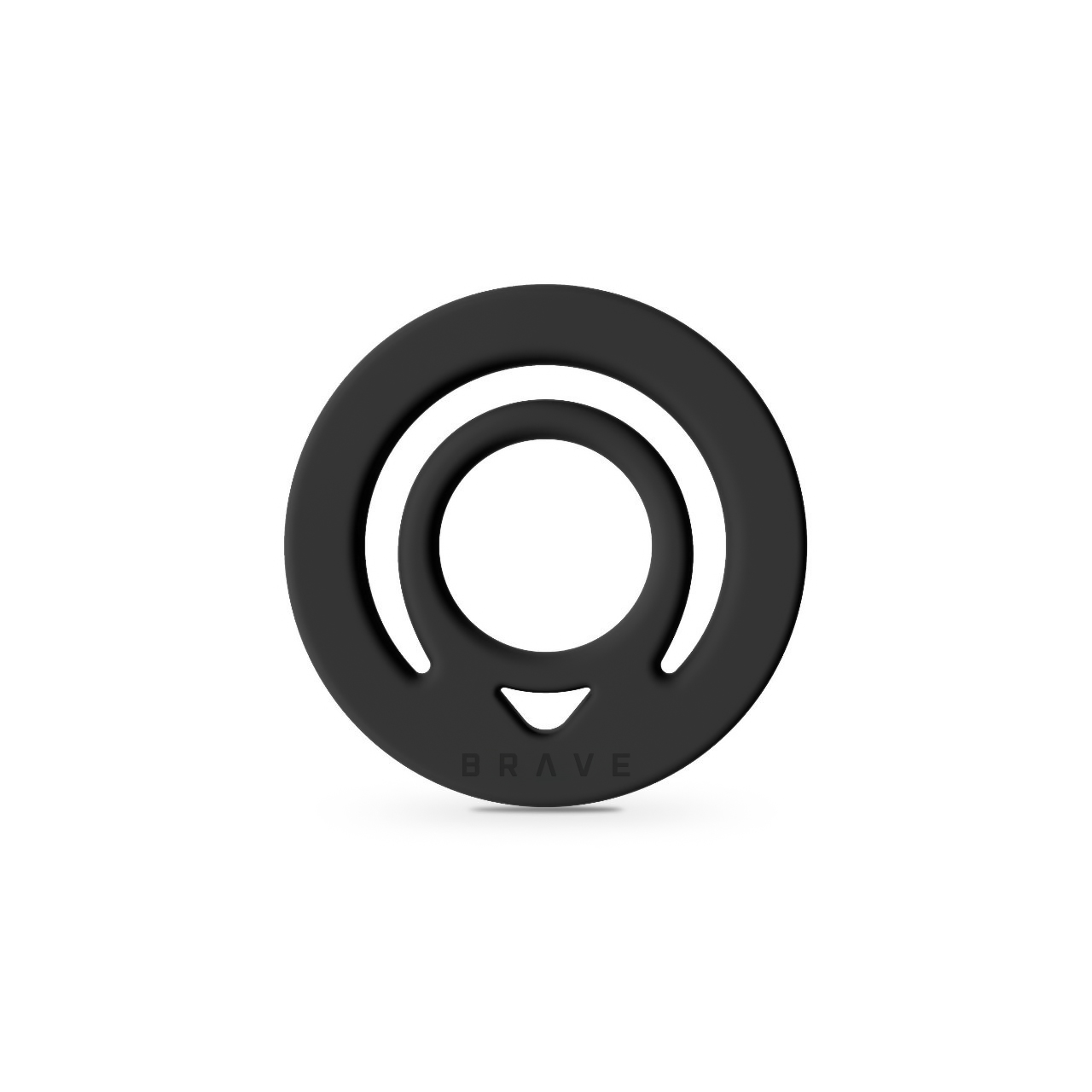 BRAVE Grip Magnetic Finger Ring Holder - Black