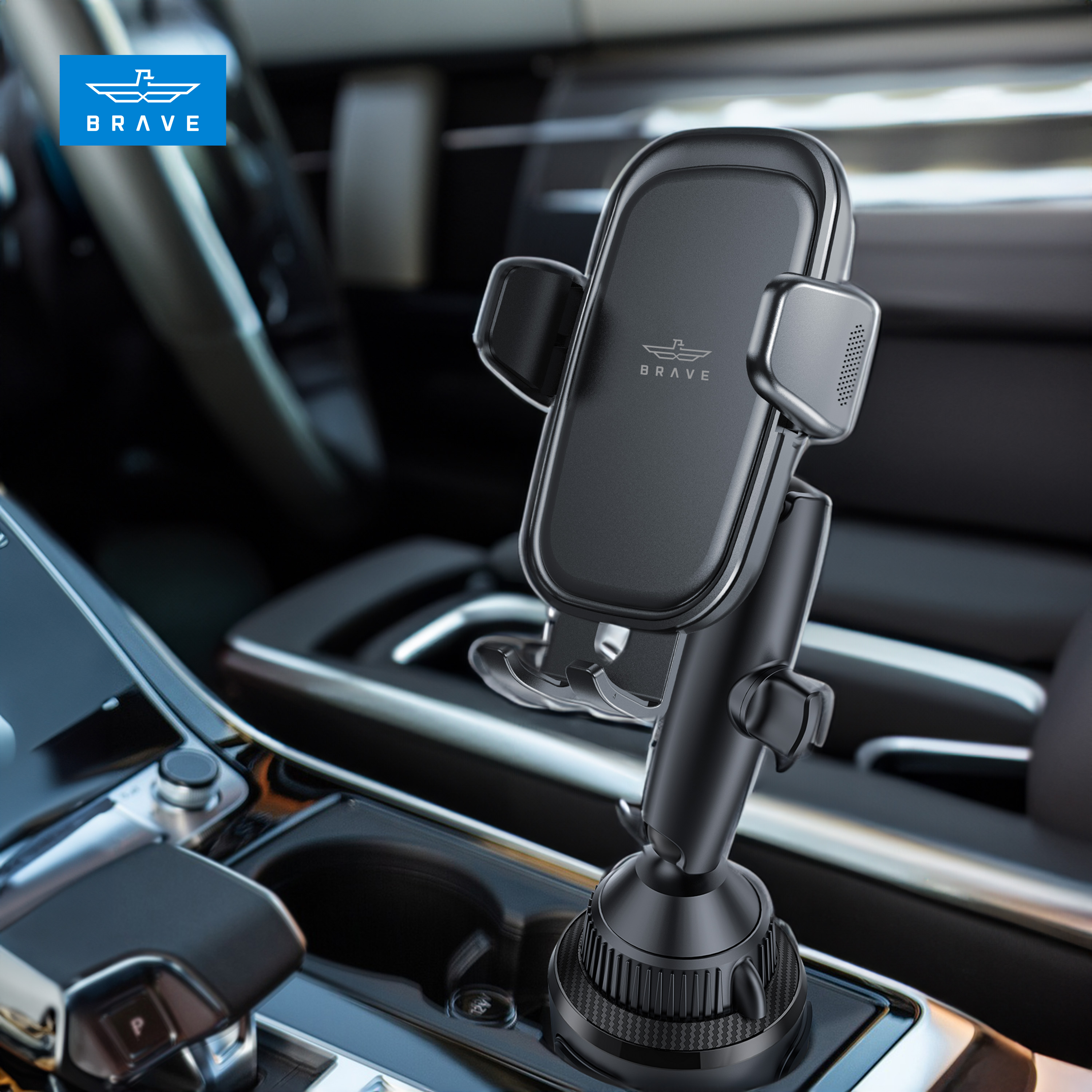 Brave Car Cup Phone Holder BHL-49