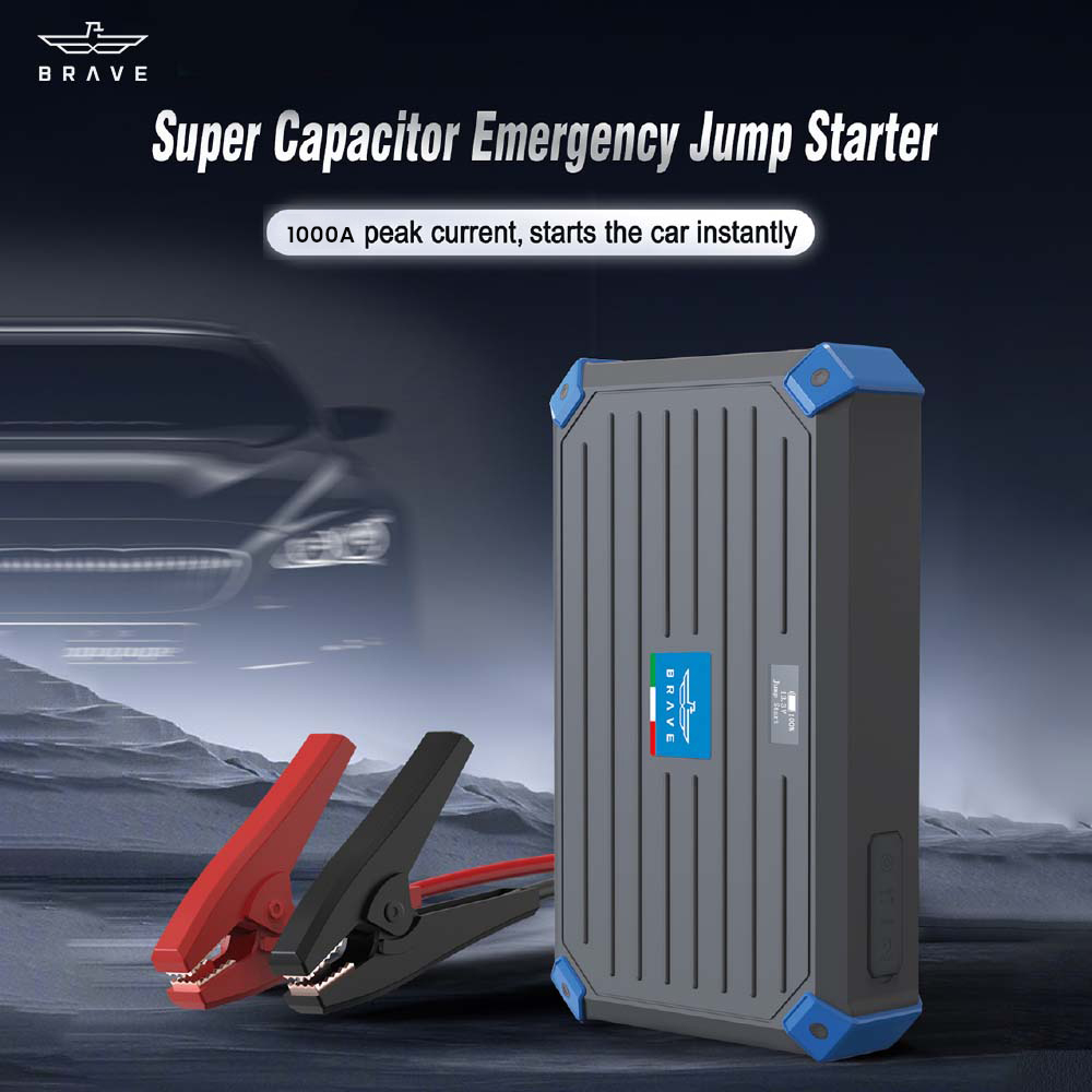 Brave BJS 11 Pro Super Capacitor Jump Starter - Grey