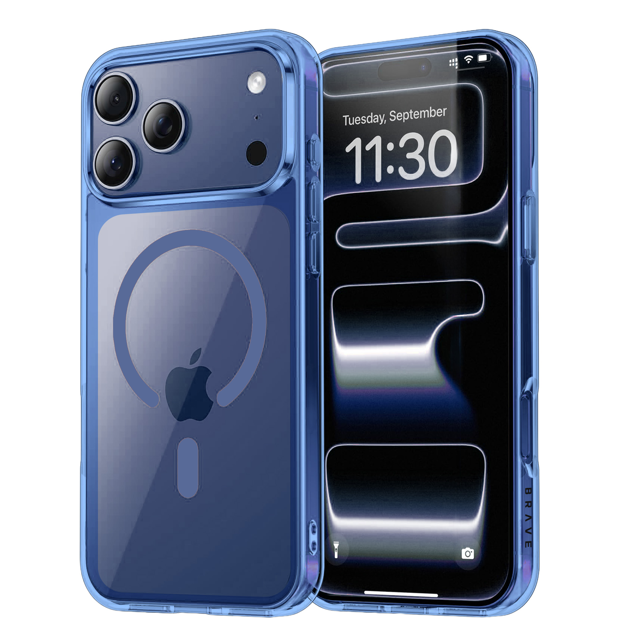 BRAVE Guard iPhone 17 Pro Case MagSafe - Blue