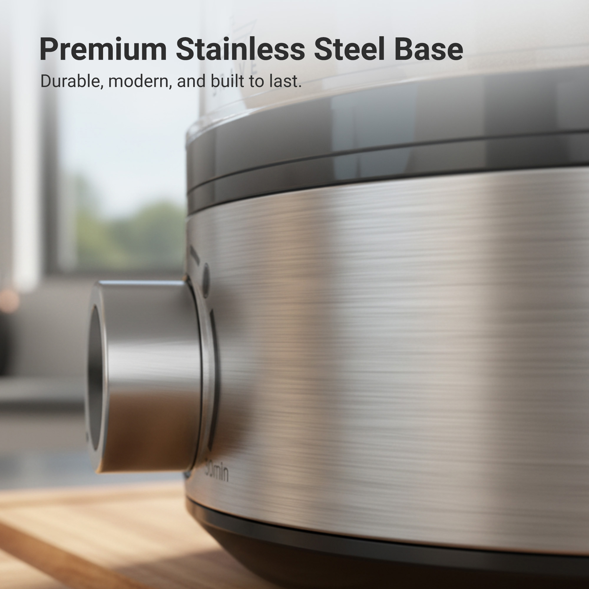 BRAVE Smart Electric Egg Cooker & Boiler - Grey