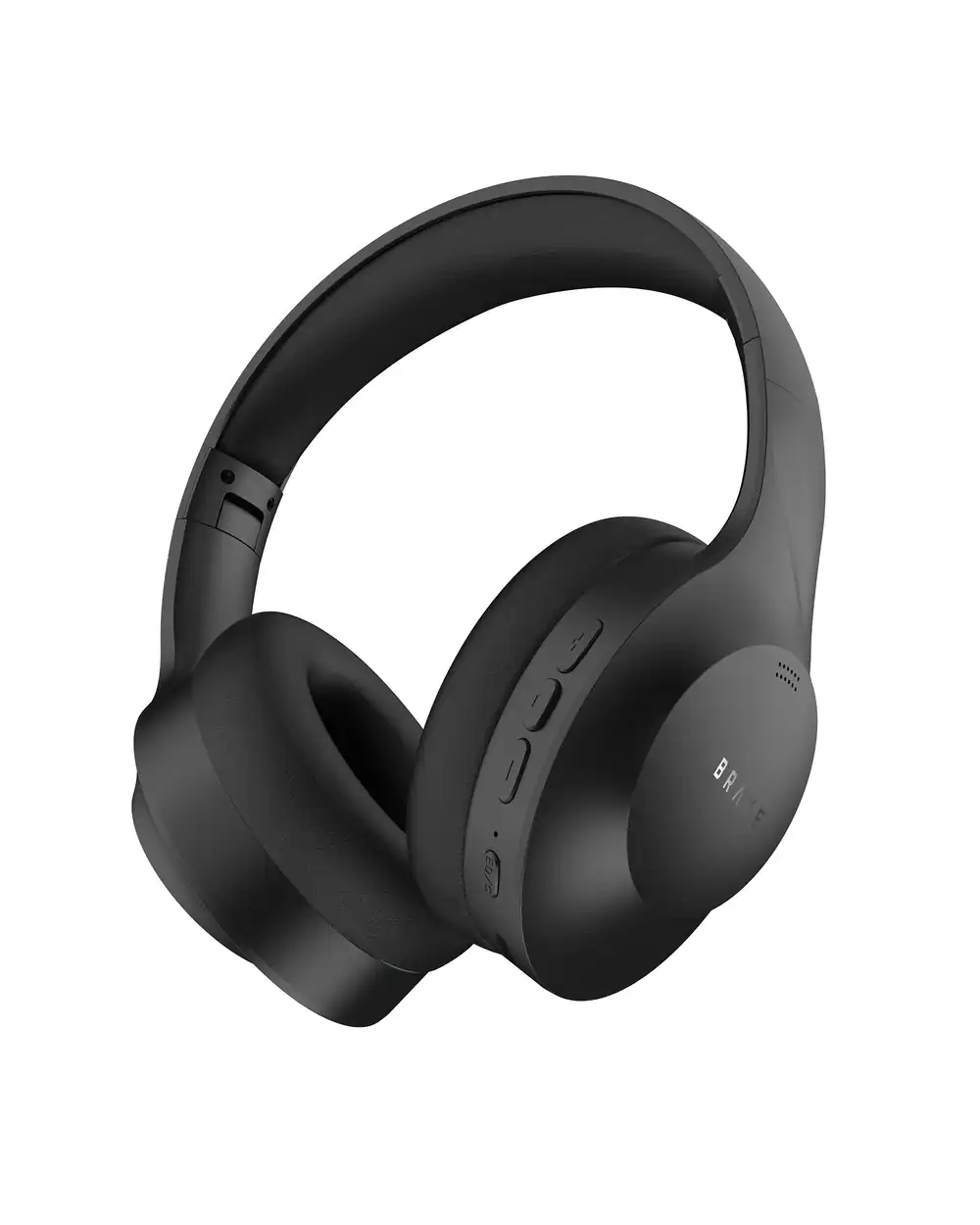 BRAVE BWH-01 AuraMax ANC Wireless Headphones Bluetooth 6.0, Over-Ear HiFi Deep Bass with 40H Playtime - Black