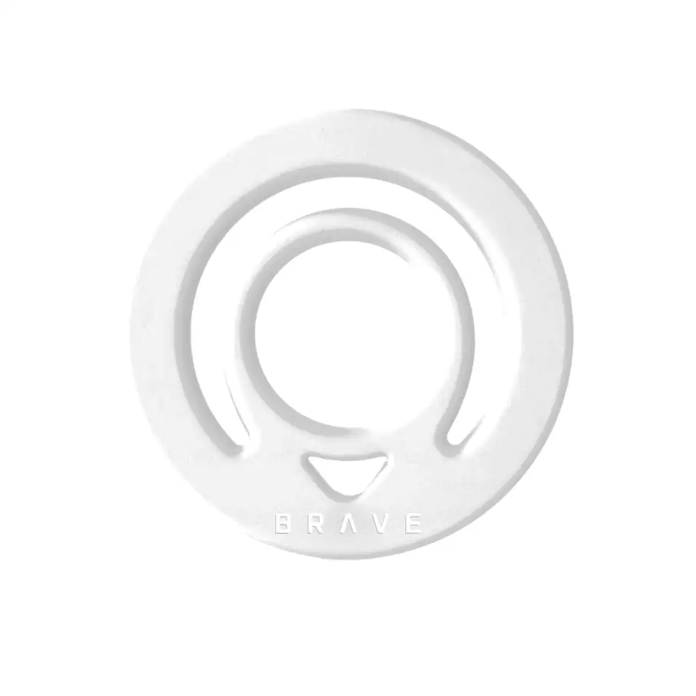 BRAVE Grip Magnetic Finger Ring Holder BG-03 - White