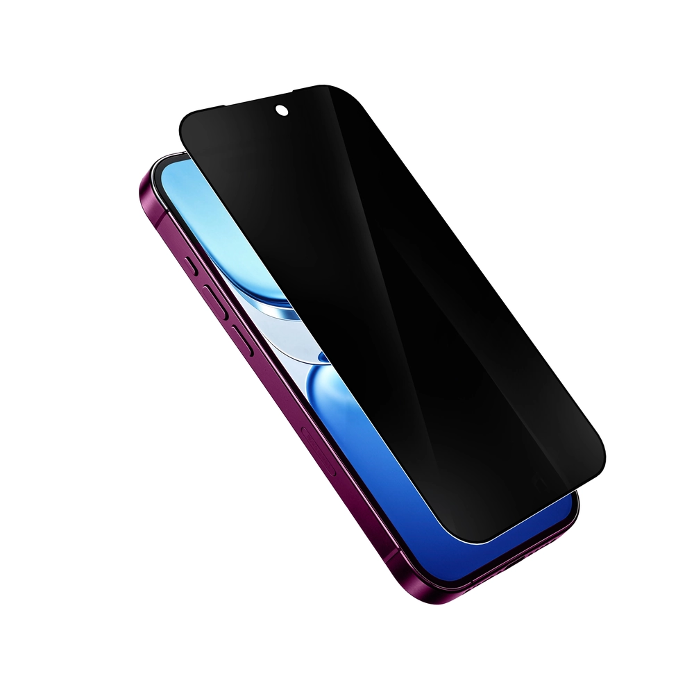 BRAVE iPhone 18 Pro HD Tempered Glass Screen Protector – 9H Hardness, Full Coverage, Anti-Fingerprint, Bubble-Free, Case Friendly - Privacy