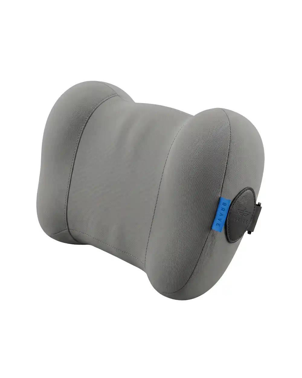 BRAVE Car Headrest Pillow With Memory Foam, Ergonomic Neck Support, Adjustable Strap And Washable Cover BHR-01 - Grey